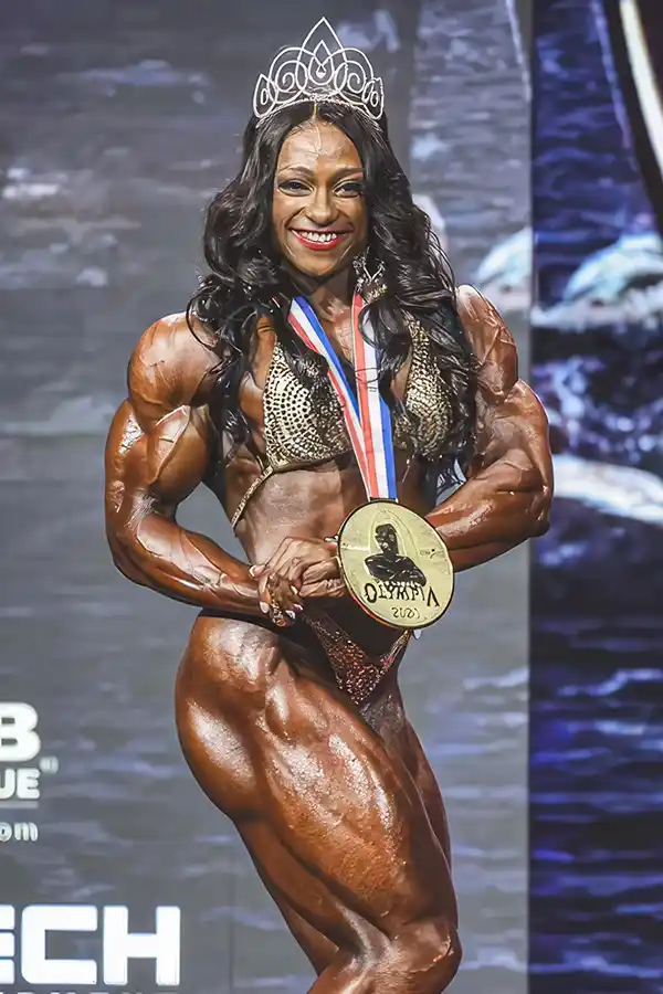 About 5X Ms Bodybuilding Olympia Andrea Shaw